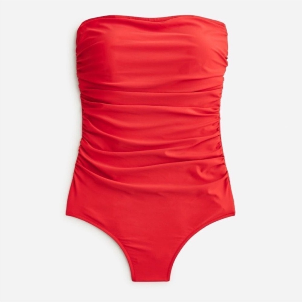 J Crew Swim 20 Gemma Swimsuit Red BC115